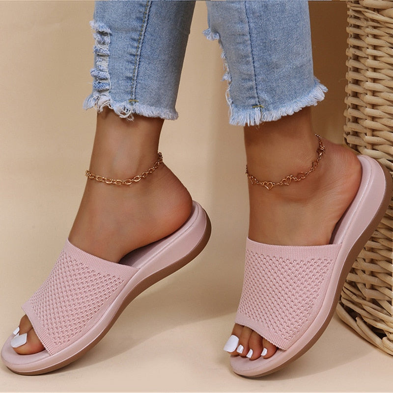 Women's Breathable Summer Orthopedic Slide Sandals