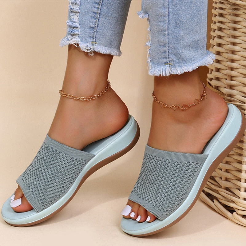 Women's Breathable Summer Orthopedic Slide Sandals