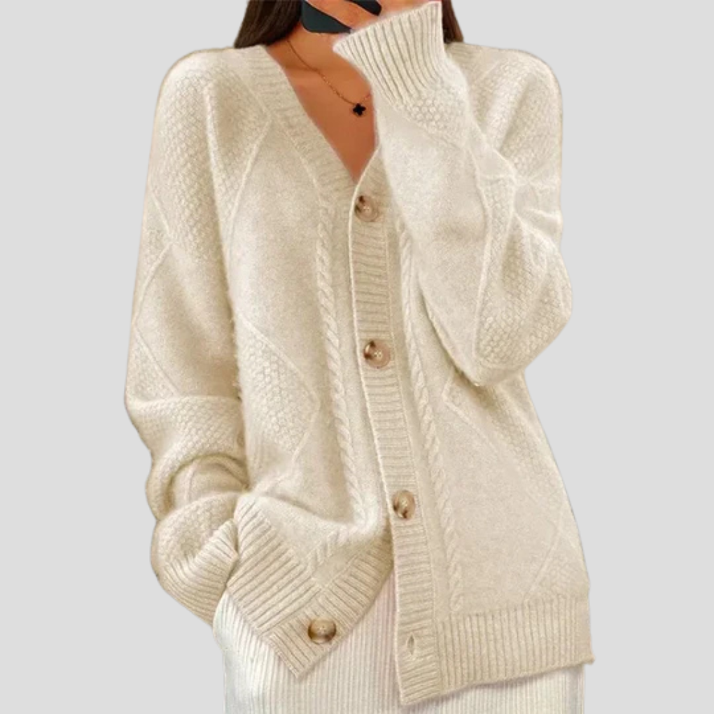 Women's Button-Front Cardigan