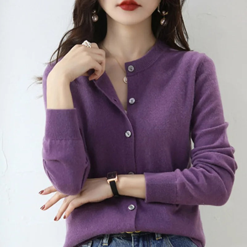 Women's Button-Up Cardigan