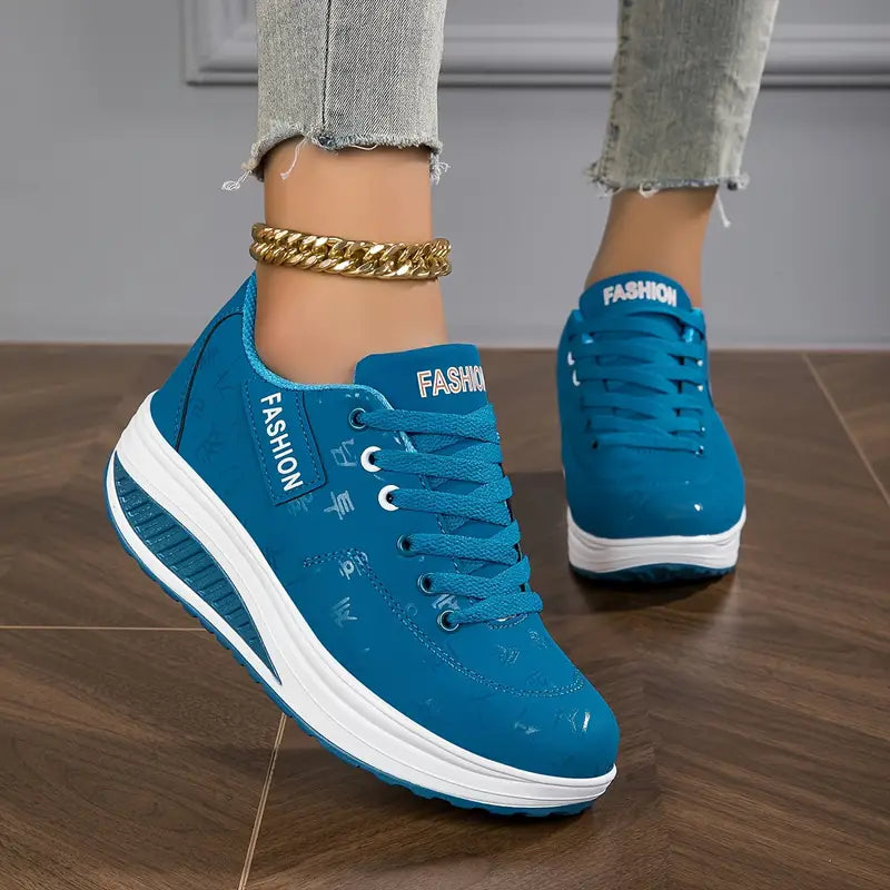 Women's Casual Lace-Up Sneakers