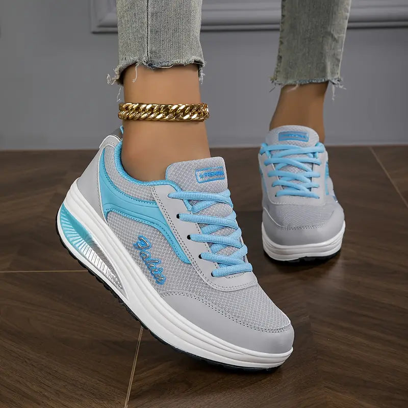 Women's Casual Lace-Up Sneakers