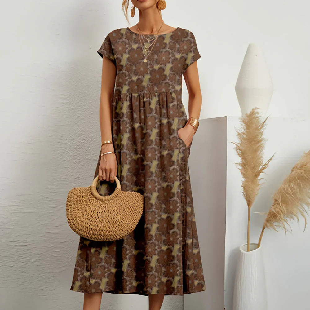 Women's Casual Midi Dress