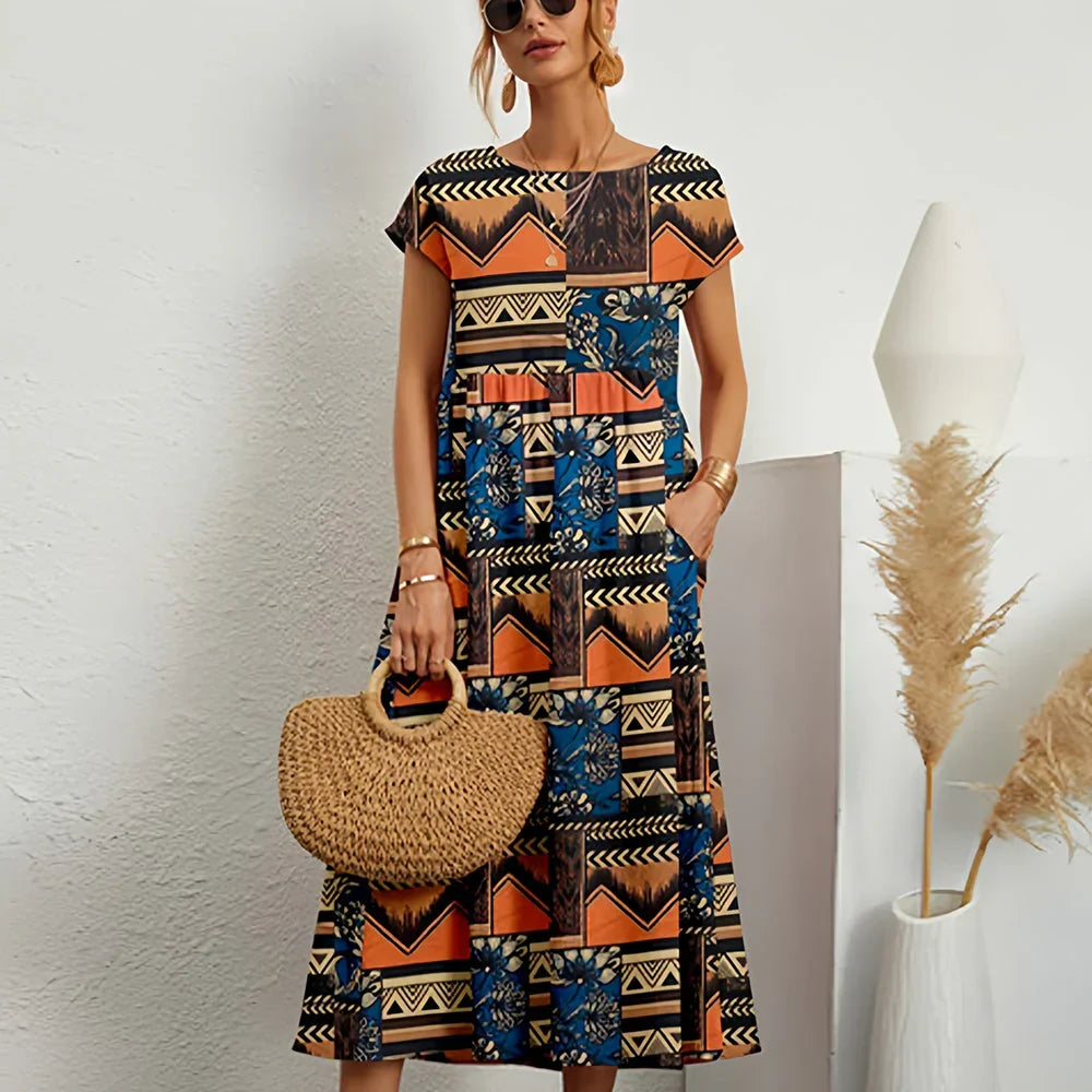 Women's Casual Midi Dress