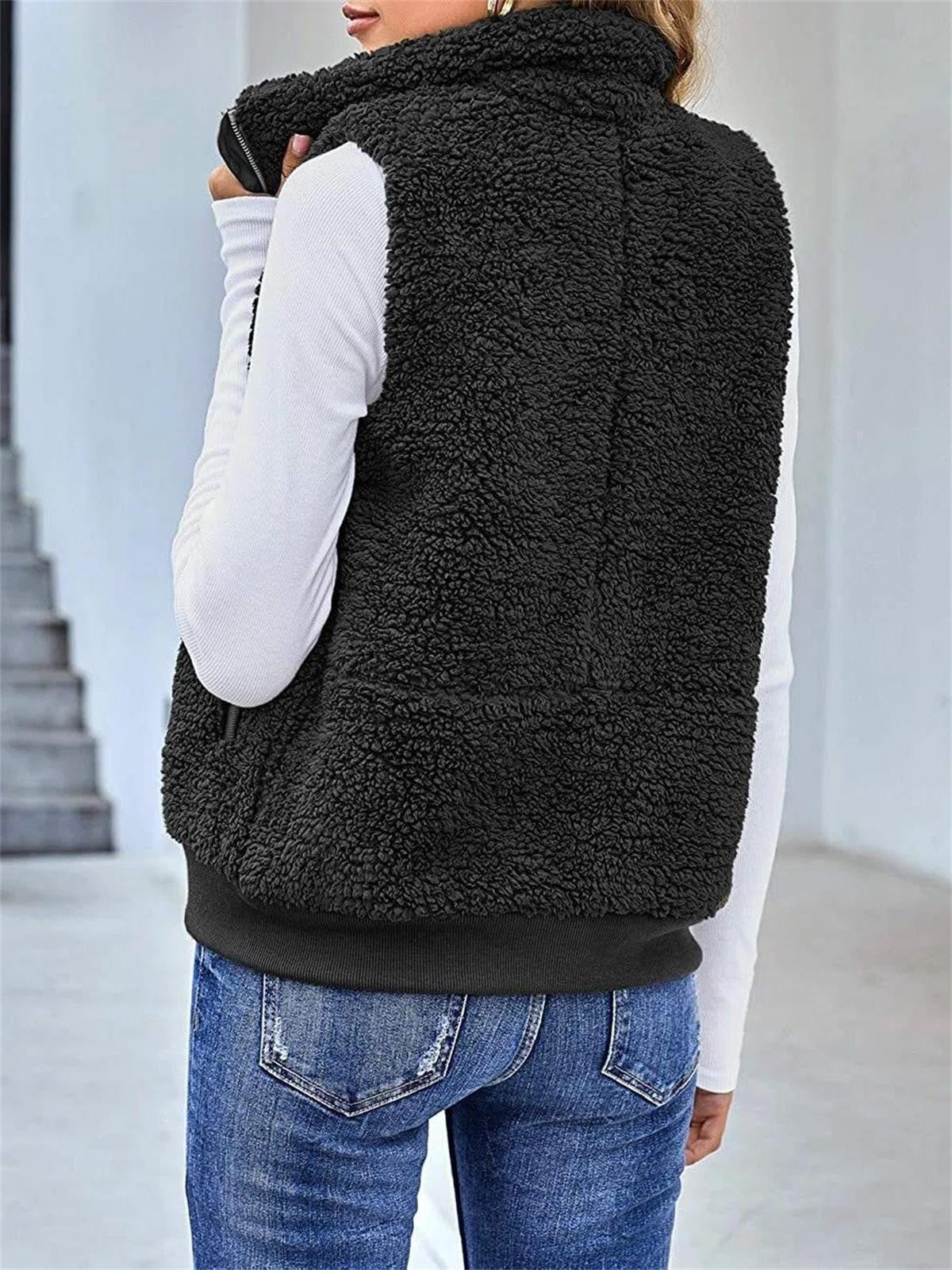 Women's Casual Zip-Up Vest