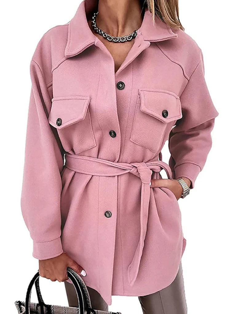 Women's Chic Slim Fit Mid-Season Jacket