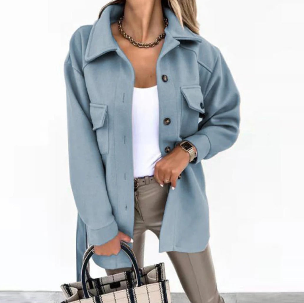 Women's Chic Slim Fit Mid-Season Jacket