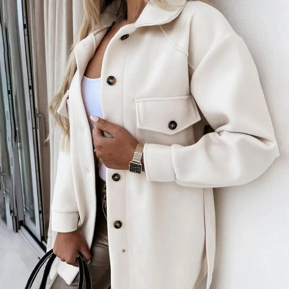 Women's Chic Slim Fit Mid-Season Jacket