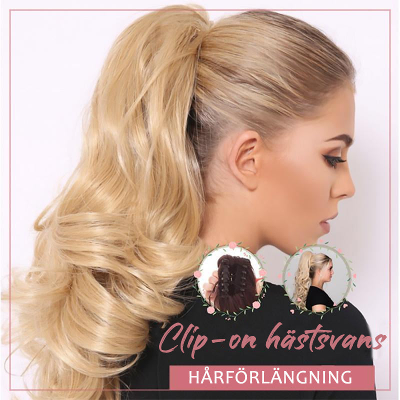 Women's Clip-In Ponytail - Volume & Fullness