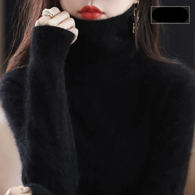Women's Cold-Weather Turtleneck Sweater