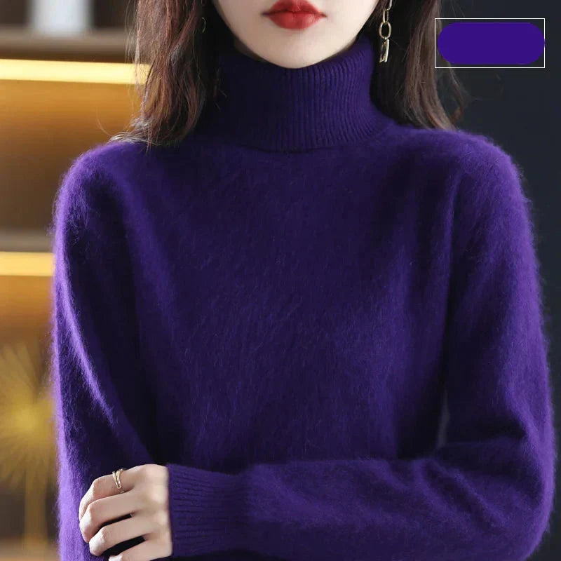 Women's Cold-Weather Turtleneck Sweater