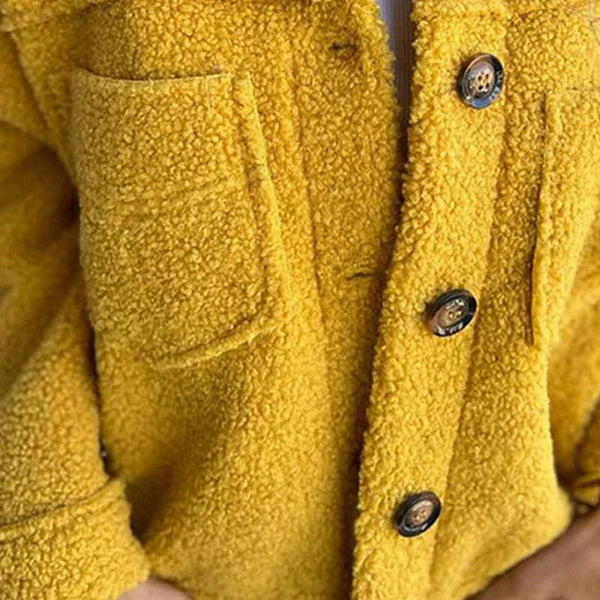 Women's Collared Button-Down Jacket