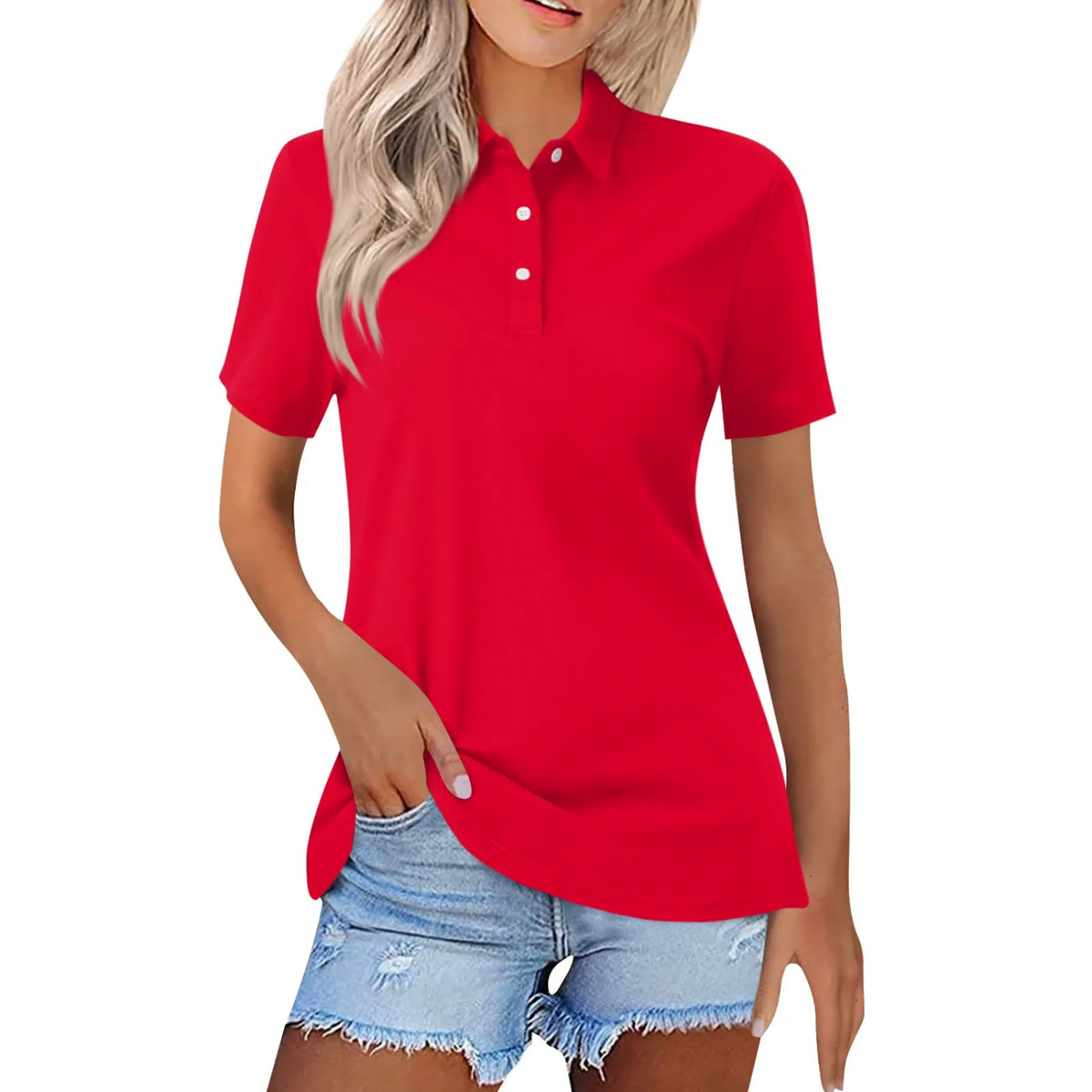 Women's Collared Polo Shirt