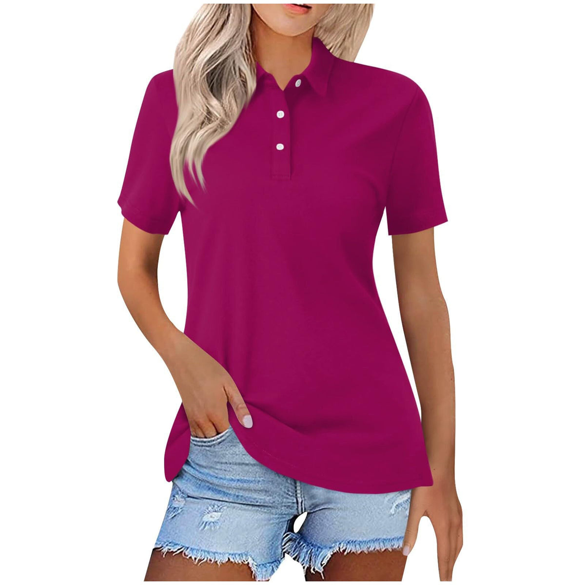 Women's Collared Polo Shirt