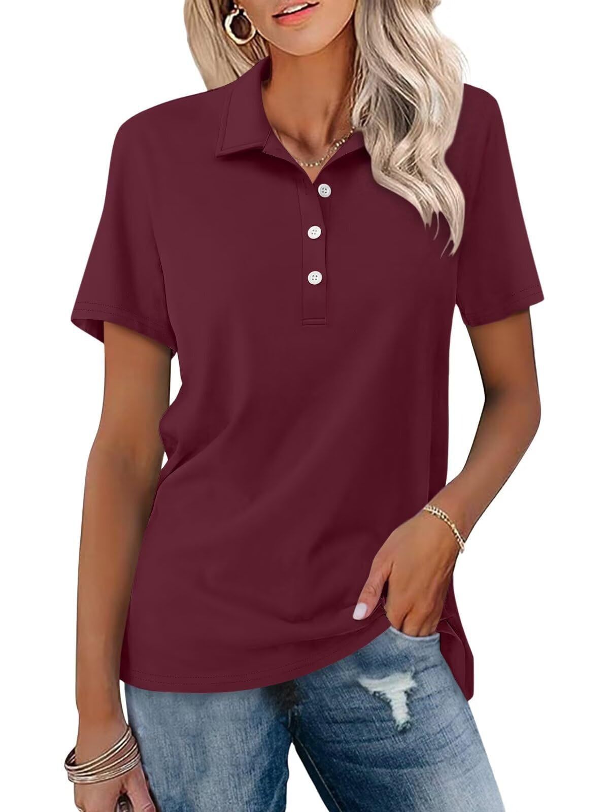 Women's Collared Polo Shirt