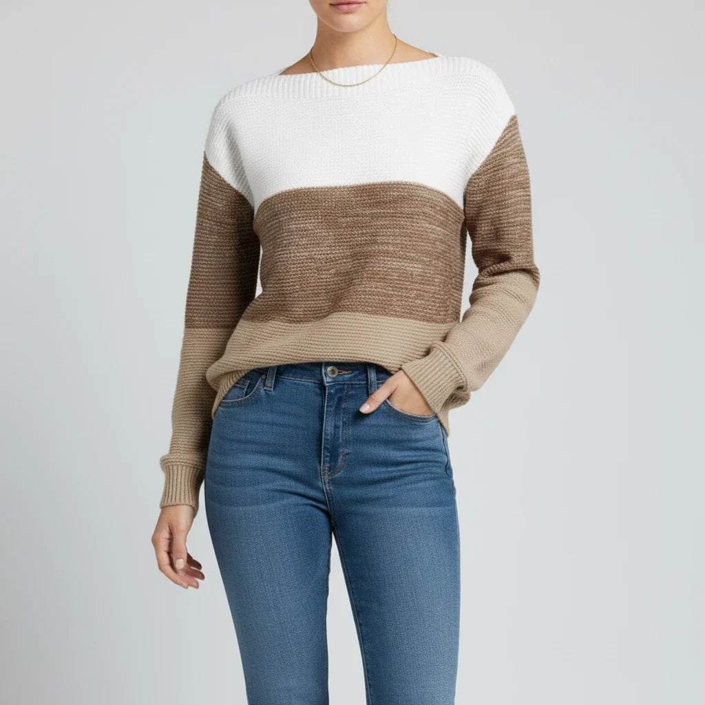 Women's Colorblock Sweater