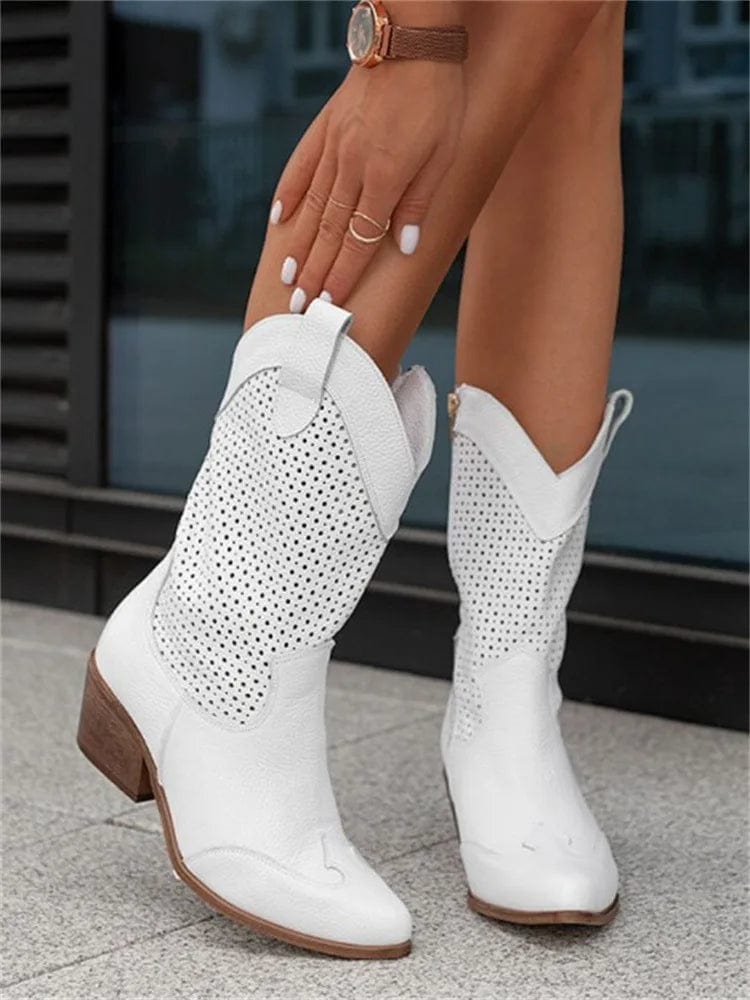 Women's Comfortable Orthopedic Western Ankle Boots