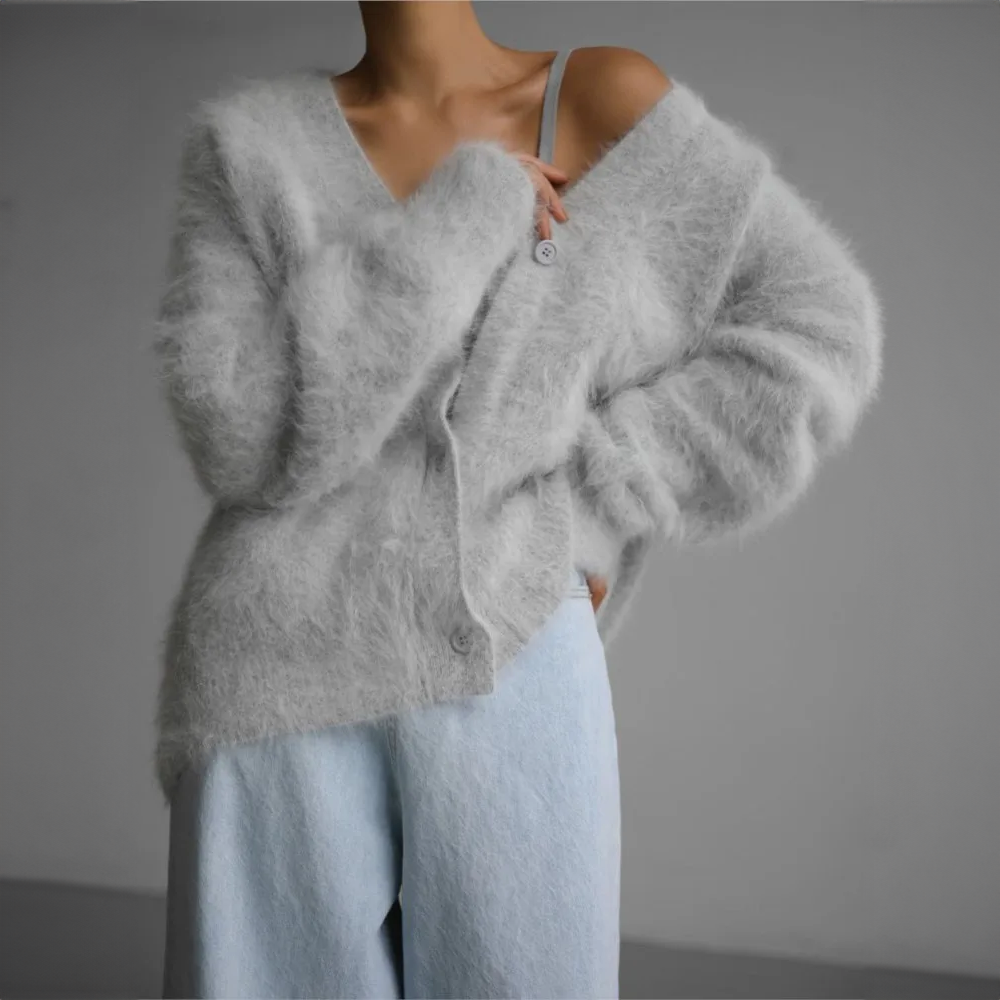 Women's Cozy Textured Cardigan