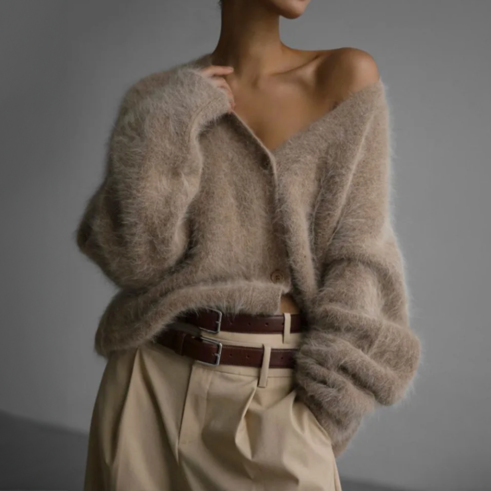 Women's Cozy Textured Cardigan