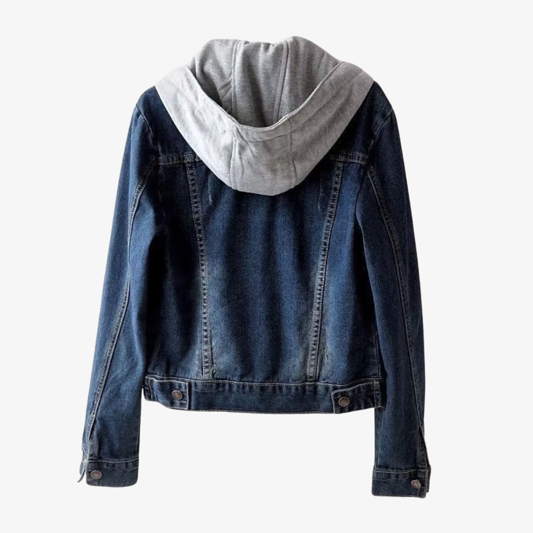 Women's Cropped Hooded Jacket