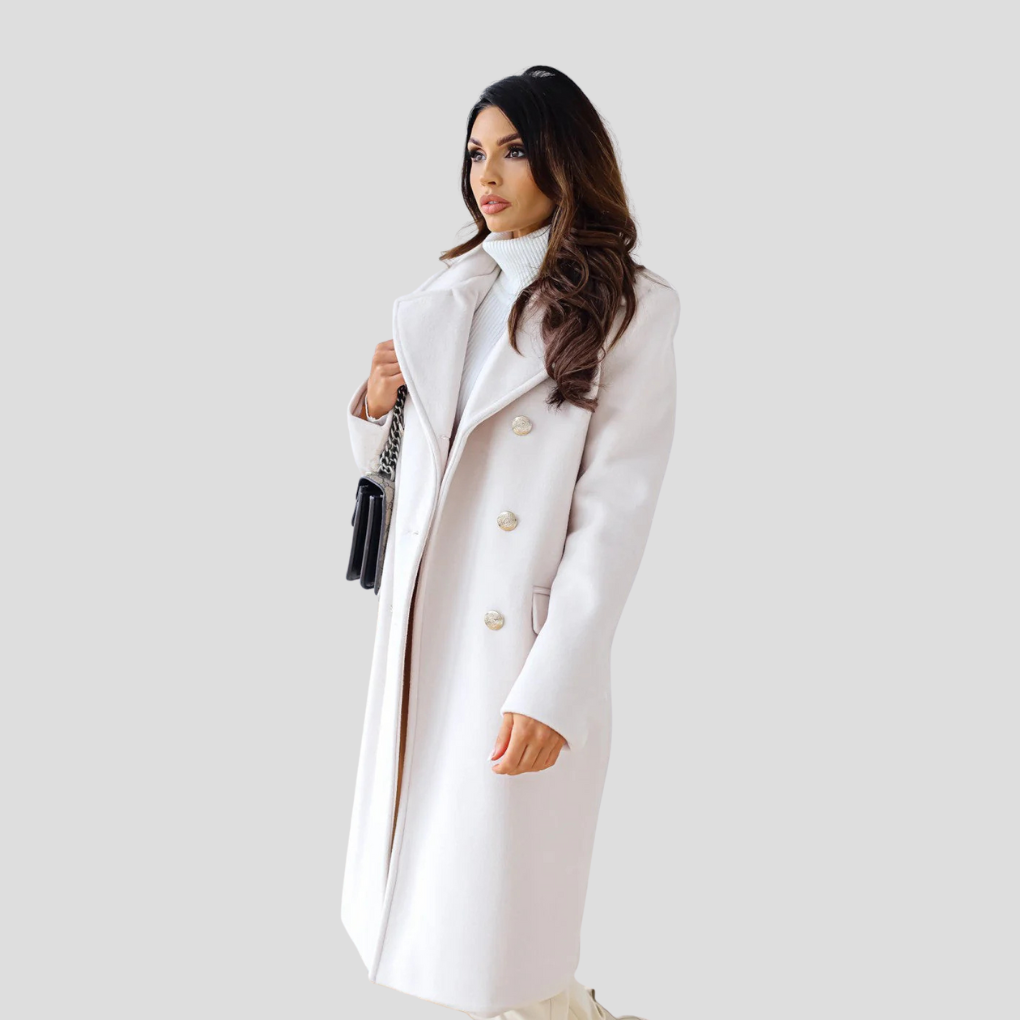 Women's Double-Breasted Coat