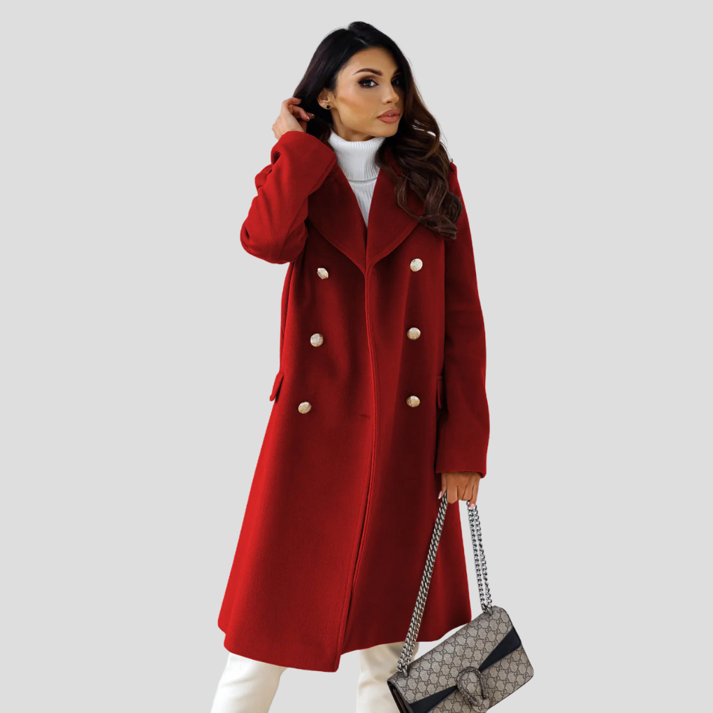 Women's Double-Breasted Coat