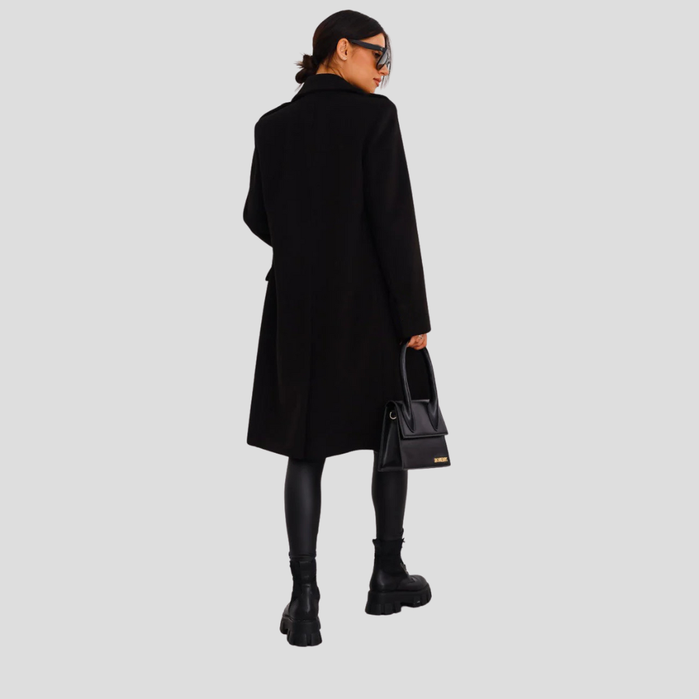 Women's Double-Breasted Coat