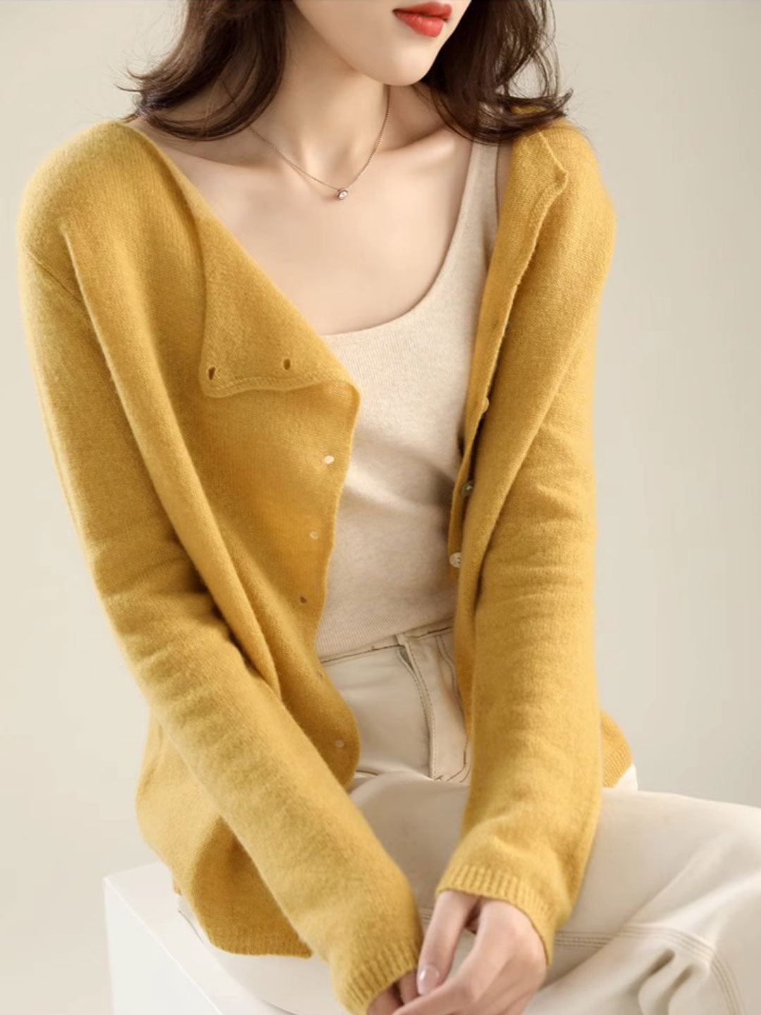 Women's Elegant Cozy Cardigan