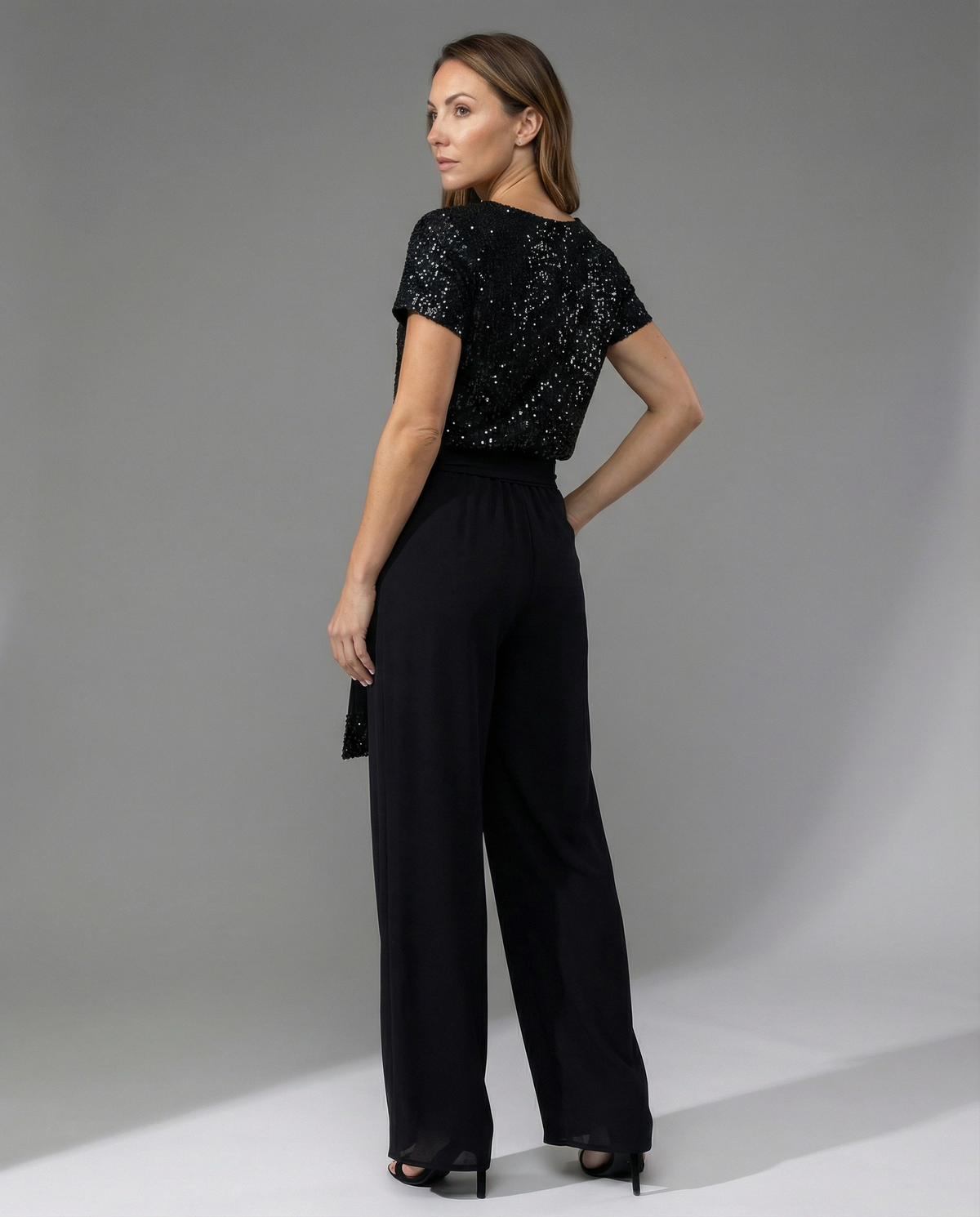 Women's Elegant Glitter Jumpsuit