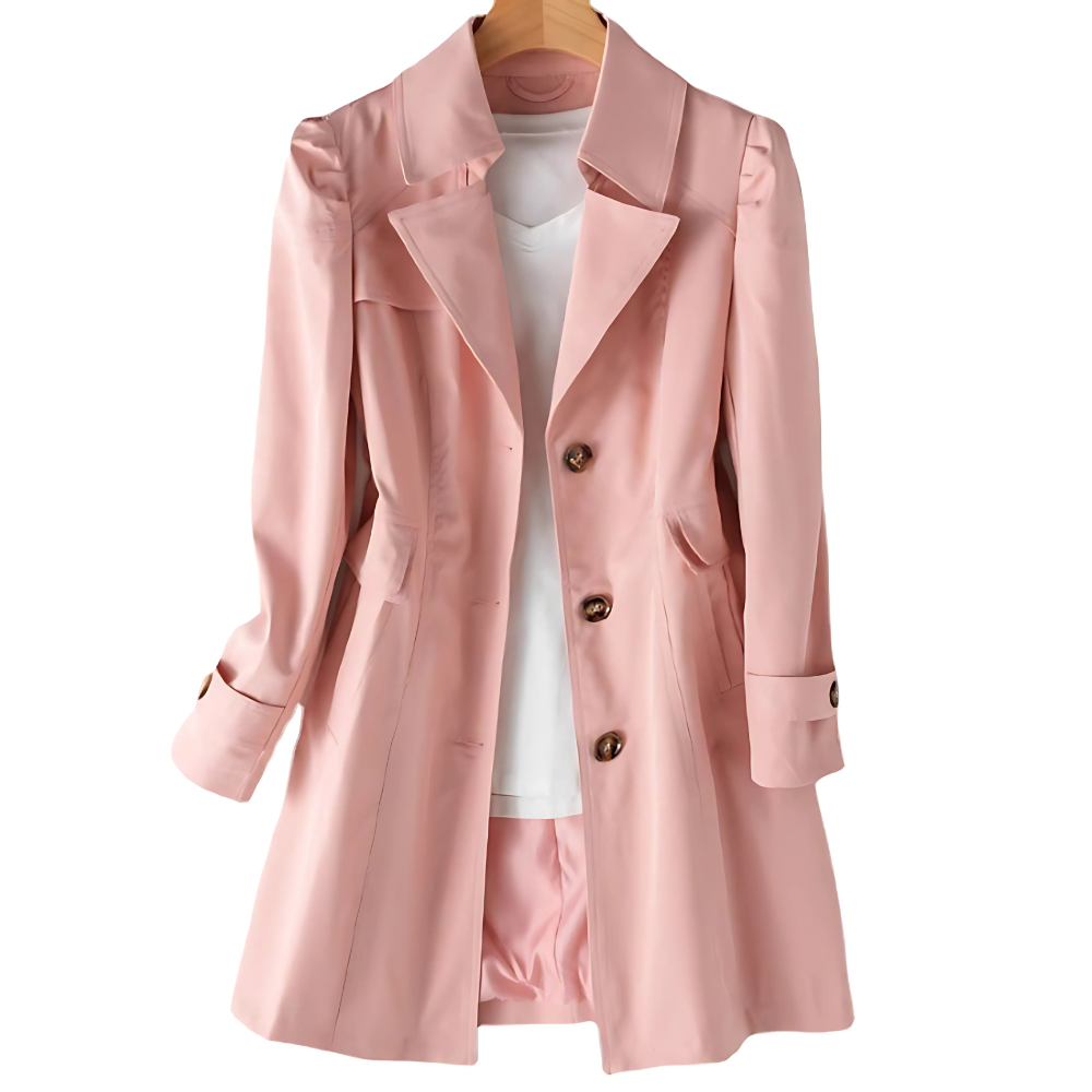 Women's Elegant Trench Coat – Stylish and Versatile