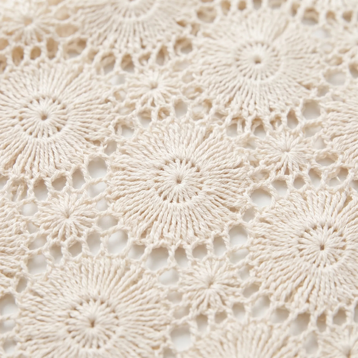 Women's Floral Openwork Cardigan