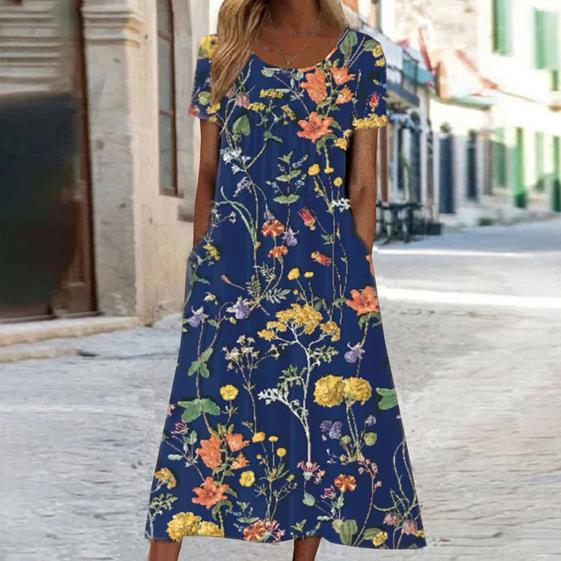 Women's Floral Print Dress