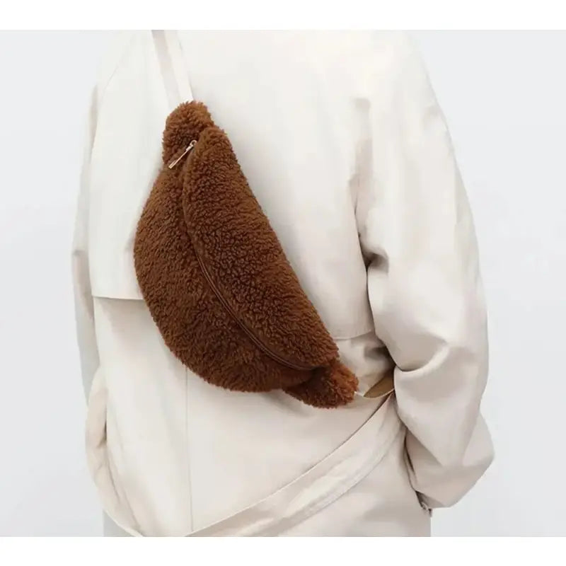 Women's Fluffy Belt Bag