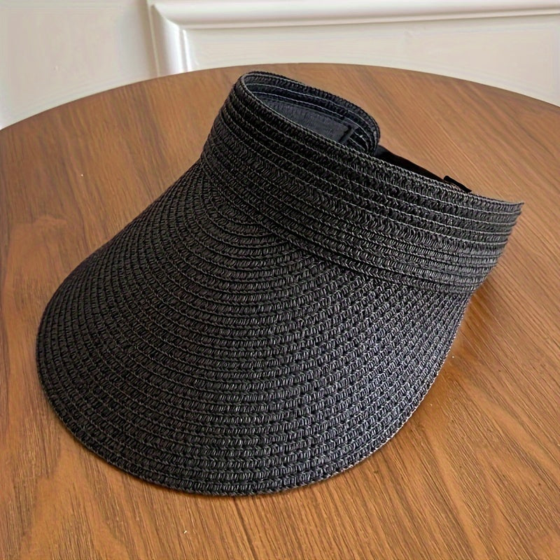 Women's Foldable Wide-Brim Sun Visor