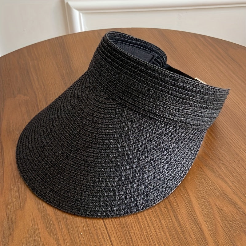 Women's Foldable Wide-Brim Sun Visor