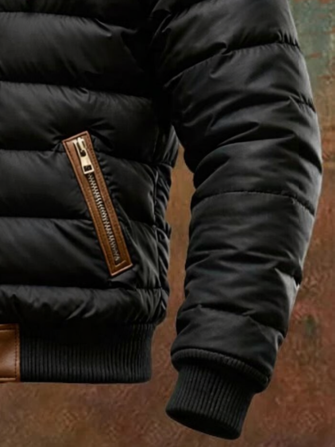 Women's Full-Zip Hooded Quilted Jacket