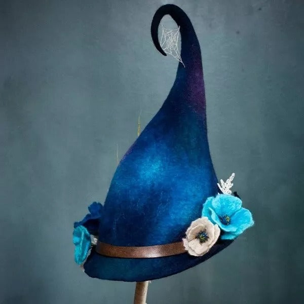 Women's Handmade Witch Hat for Halloween
