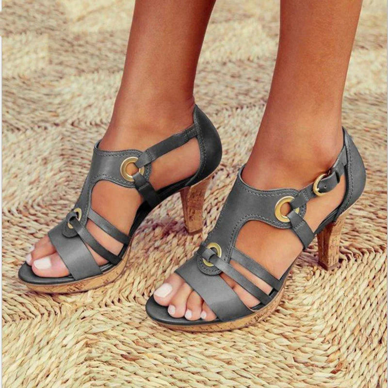 Women's Heeled Strappy Sandals