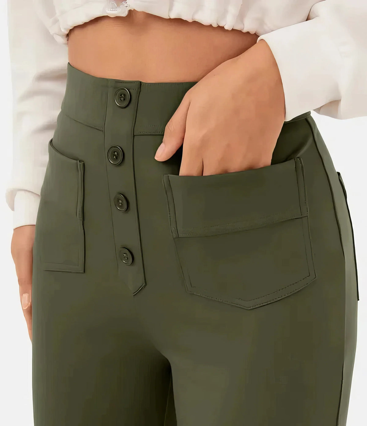 Women's High-Waisted Pants