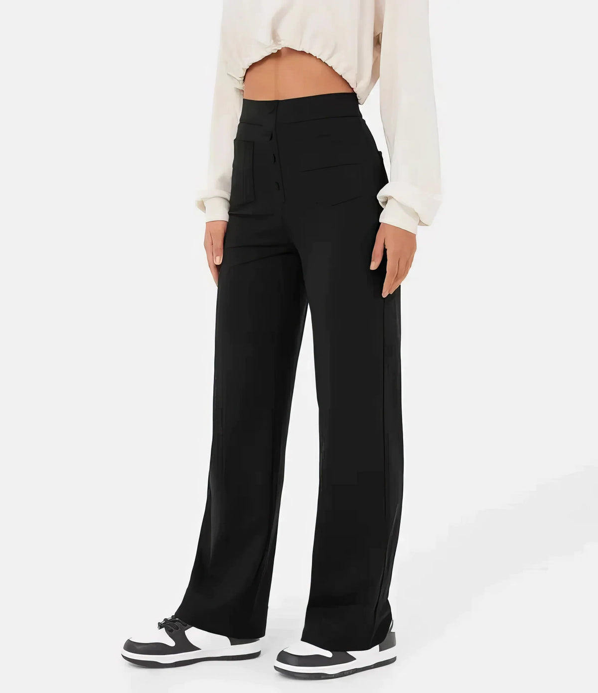 Women's High-Waisted Pants