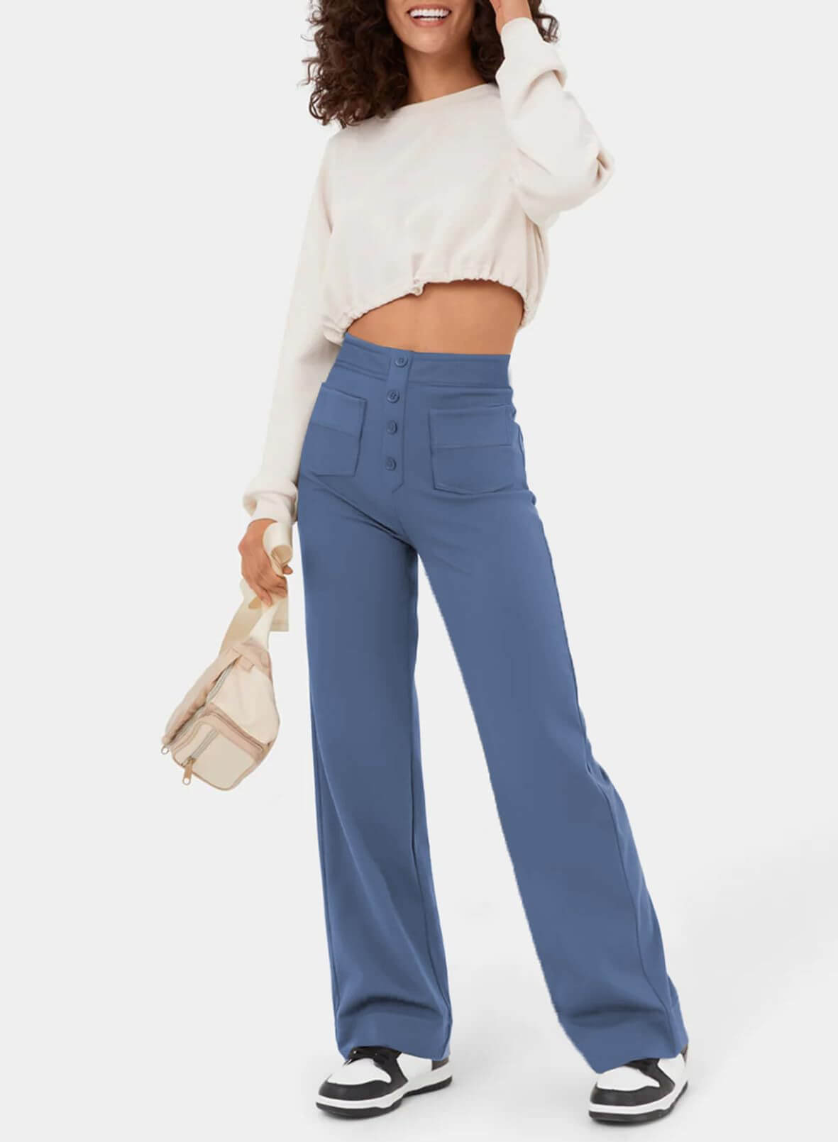 Women's High-Waisted Pants