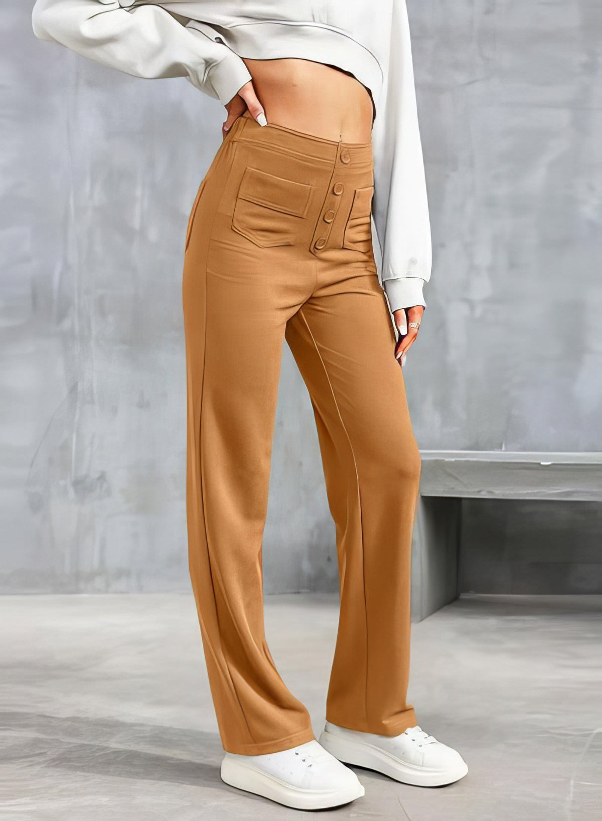Women's High-Waisted Pants