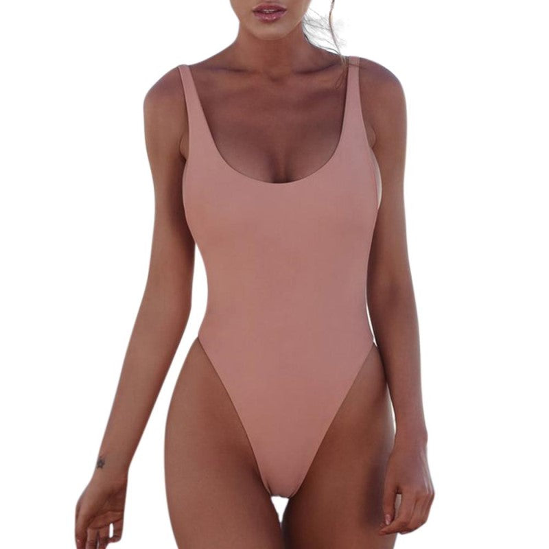 Women's High-Waisted Swimsuit