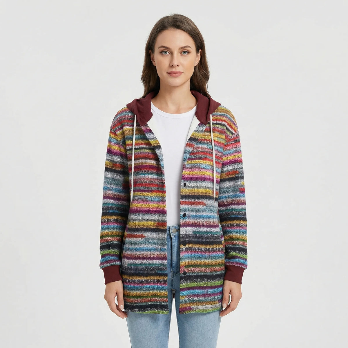 Women's Hooded Cardigan