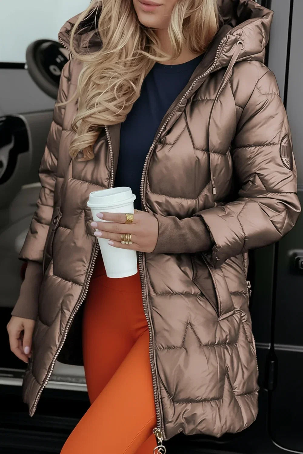 Women's Hooded Puffer Jacket