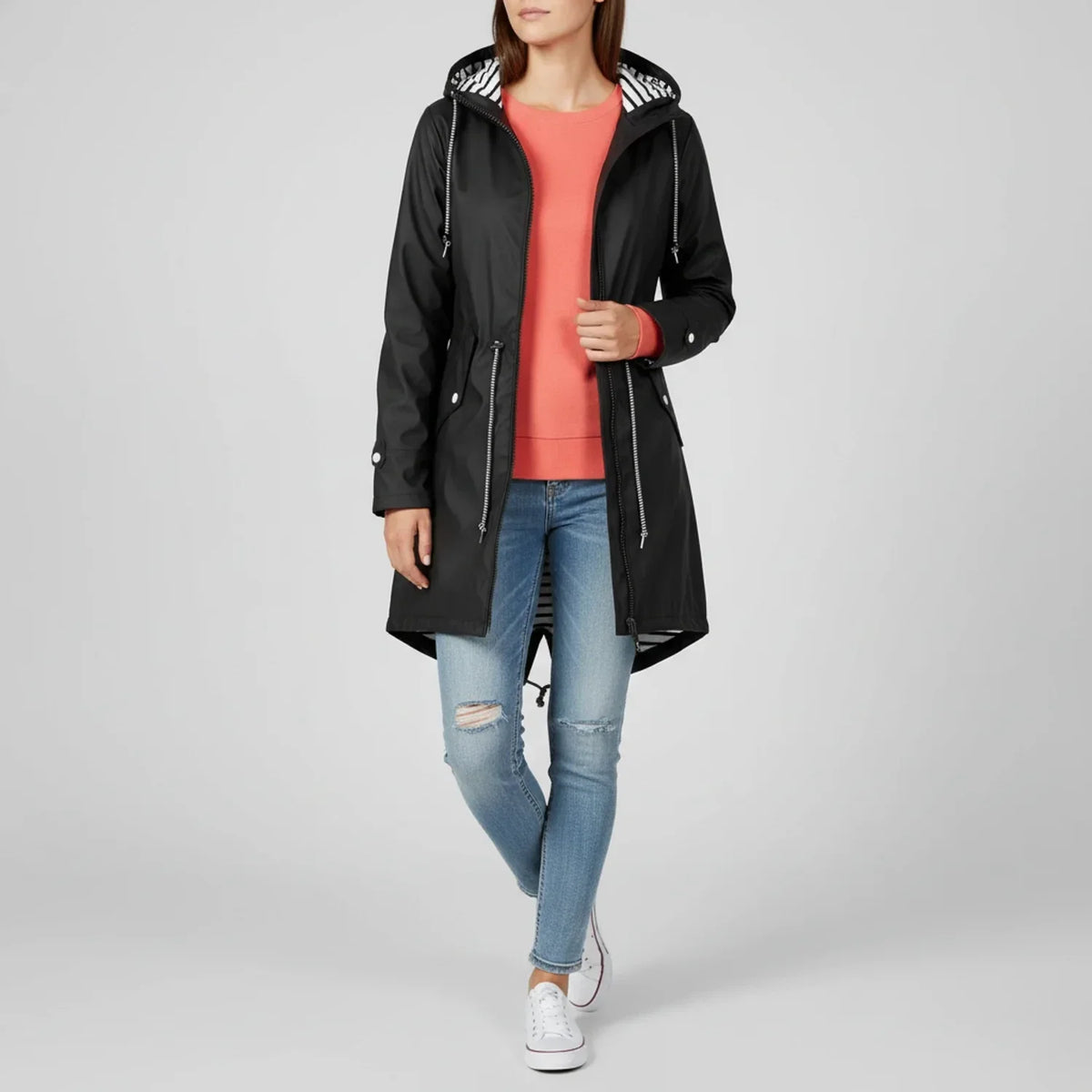 Women's Hooded Rain Jacket