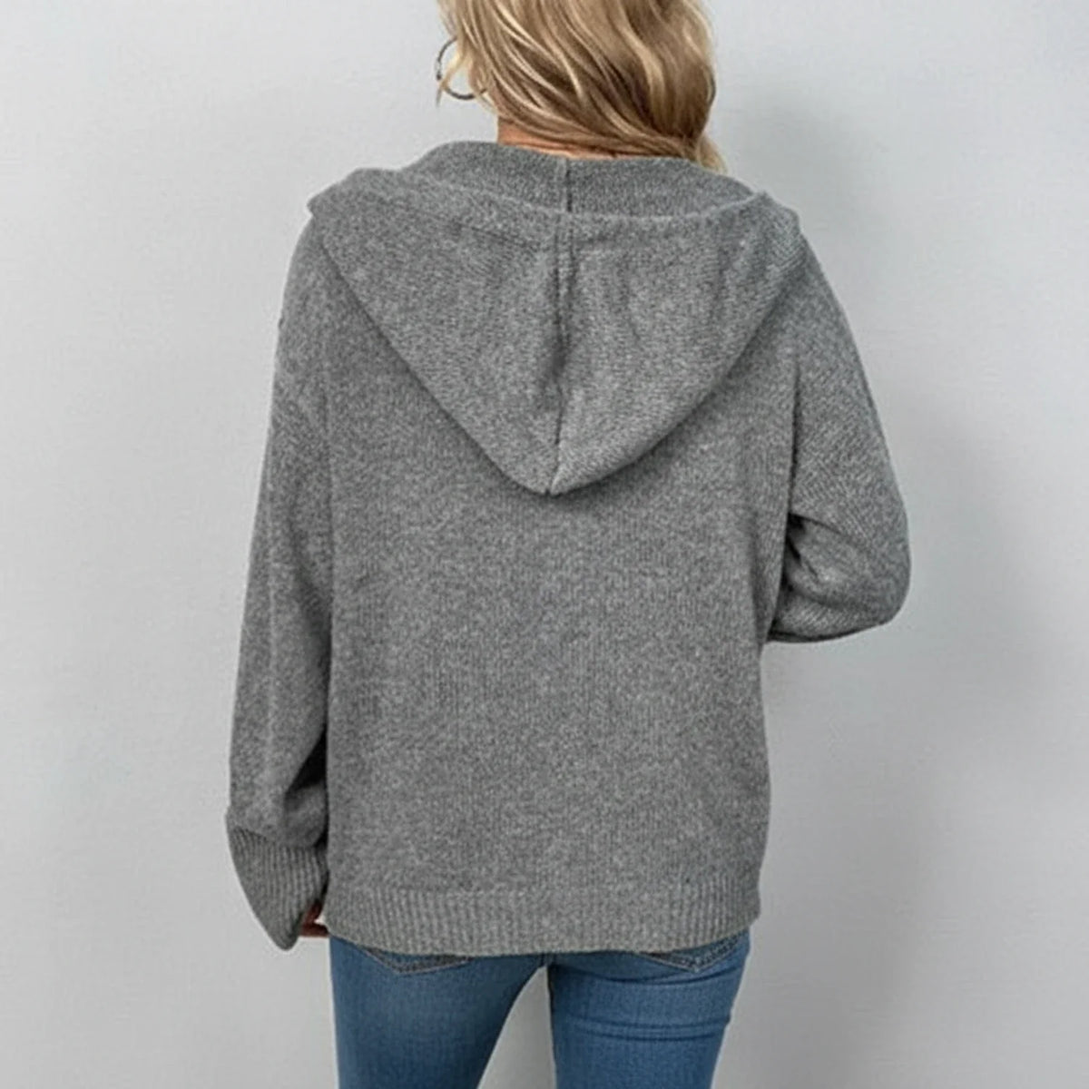 Women's Hooded Winter Cardigan