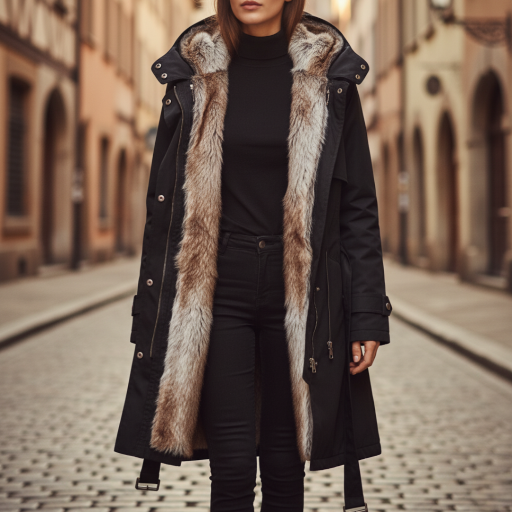 Women's Hooded Winter Parka