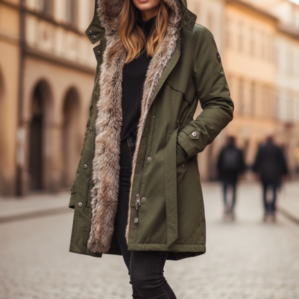 Women's Hooded Winter Parka