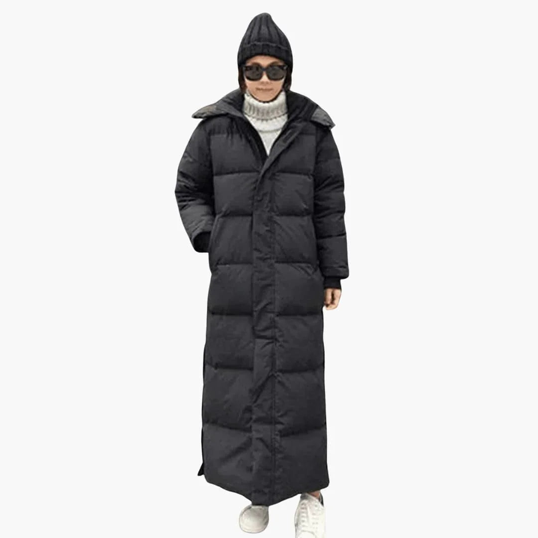 Women's Hooded Zip-Up Winter Parka